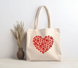 Heart with Paws Lightweight Tote