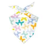 Balloon Animal Dog Birthday Bandana