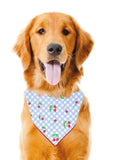 Gingham Cherries Dog Bandana