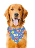 USA COOKIE DOG BANDANA