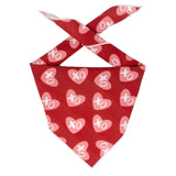 XOXO VALENTINE DOG BANDANA