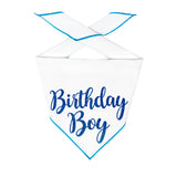 Blue Birthday Boy Bandana