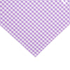 Lavender | Purple Gingham Tie Dog Bandana