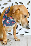 American Flag Dog Bandana