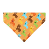 Colorful French bulldogs on a mission Dog Bandana - Over the Collar Style in 5 Sizes | Free Ship - Paisley Paw Designs