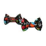 Dog Bow Tie for your dogs Birthday!   Black with bright colors