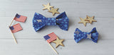 Sparkle Star Dog Bow Tie for small to large Doggie's - Hunter K9 Gear