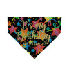 It's My Birthday Dog Bandana with Colorful Stars and Streamers