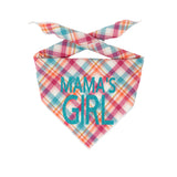 Mama's Girl Luxe Flannel Dog Bandana