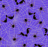 Purple Spiders & Bats