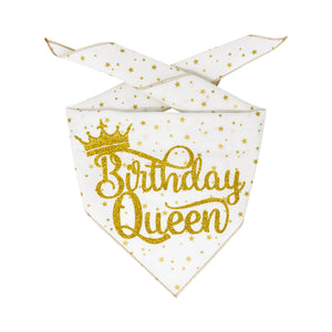 Birthday Queen Dog Bandana